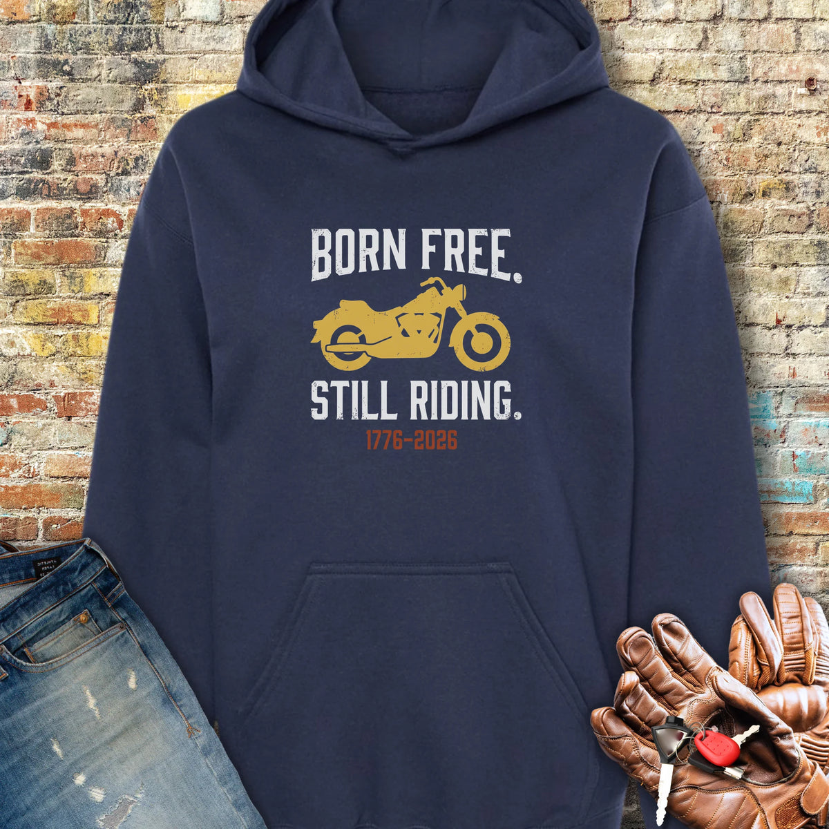 Cruising 250th Hoodie - Navy