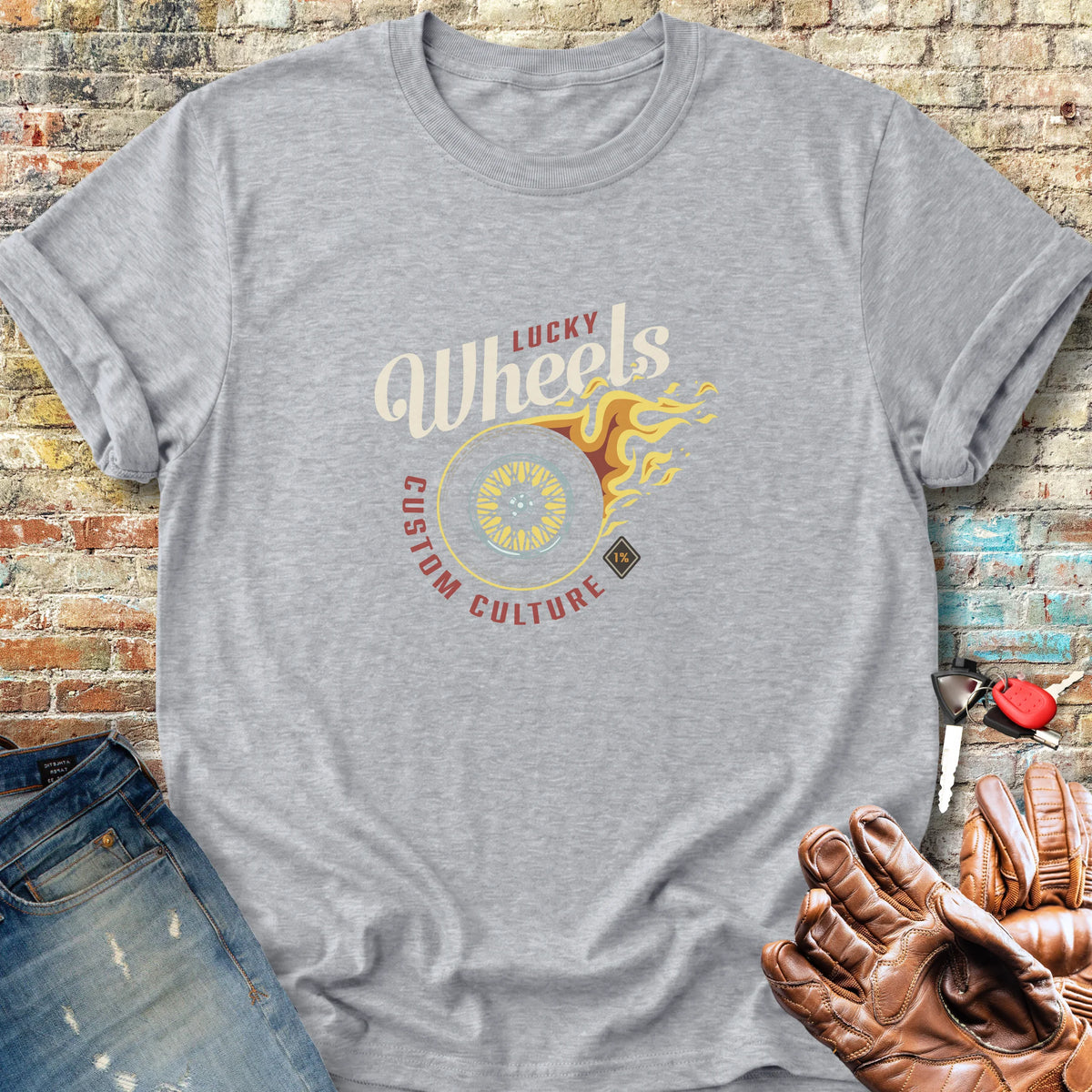 Custom Culture Classic T-Shirt - Sport Grey
