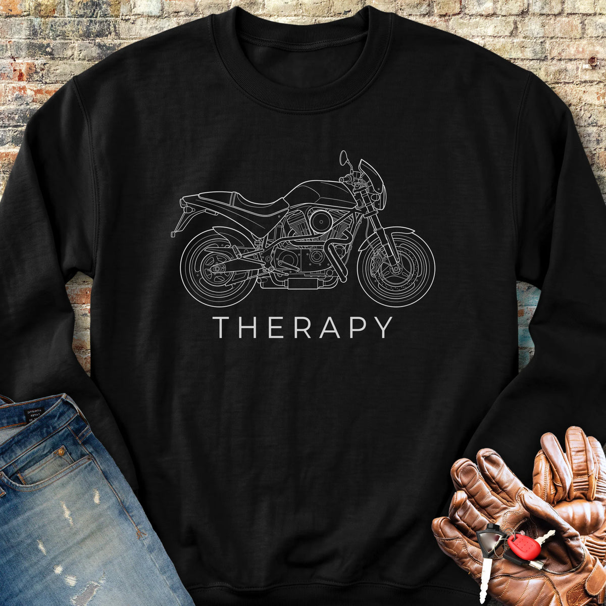 Cyclone Therapy Sweatshirt - Black