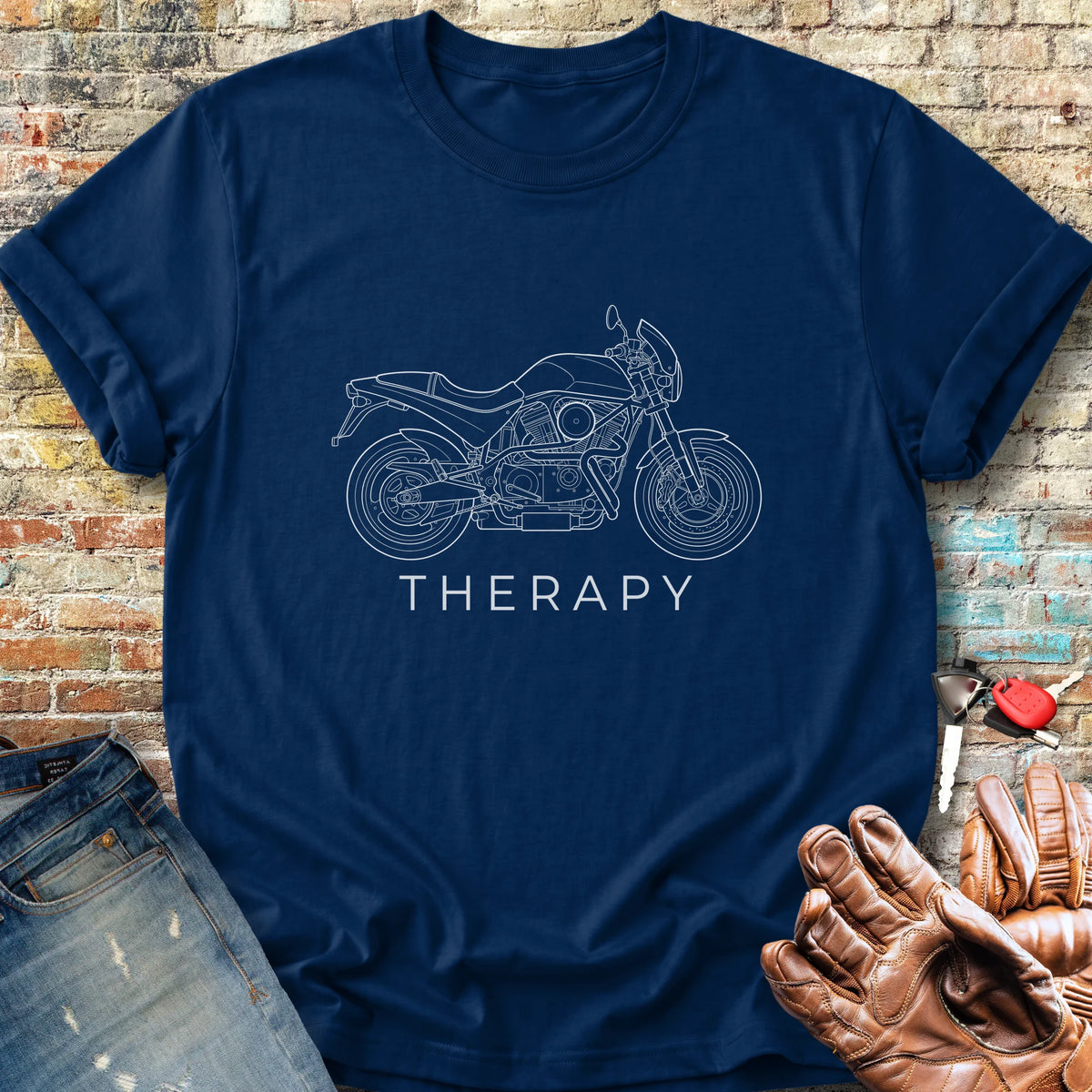 Cyclone Therapy Classic T-Shirt - Navy