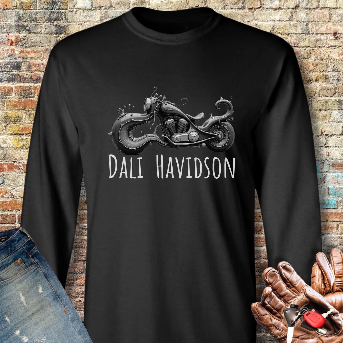 Dali Havidson Long Sleeve T-Shirt - Black
