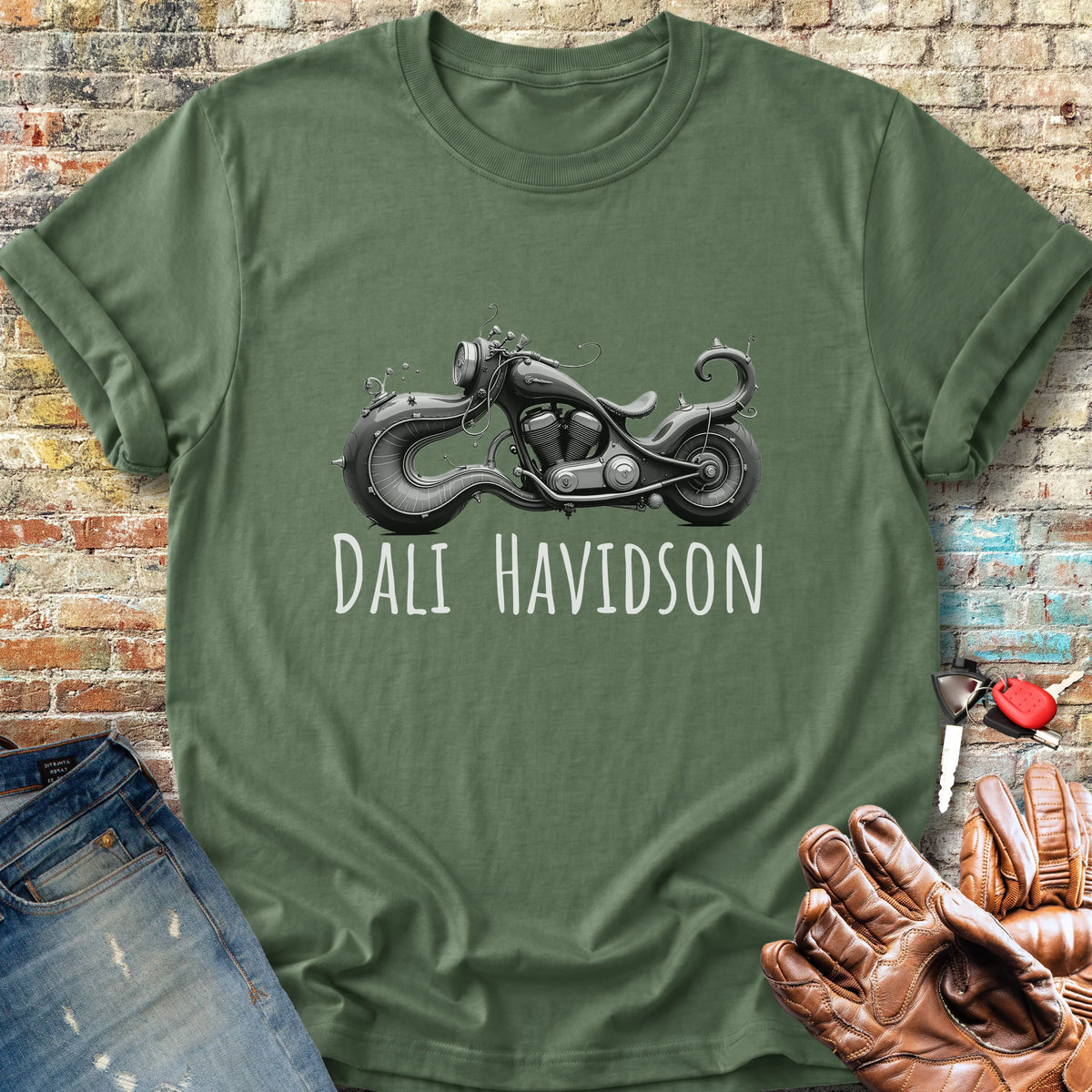 Dali Havidson Classic T-Shirt - Military Green