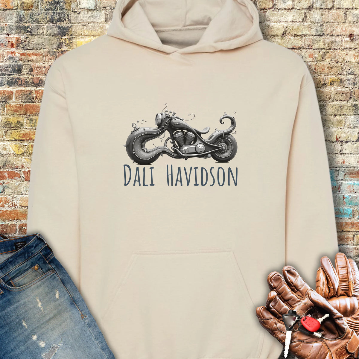 Dali Havidson Hoodie - Sand