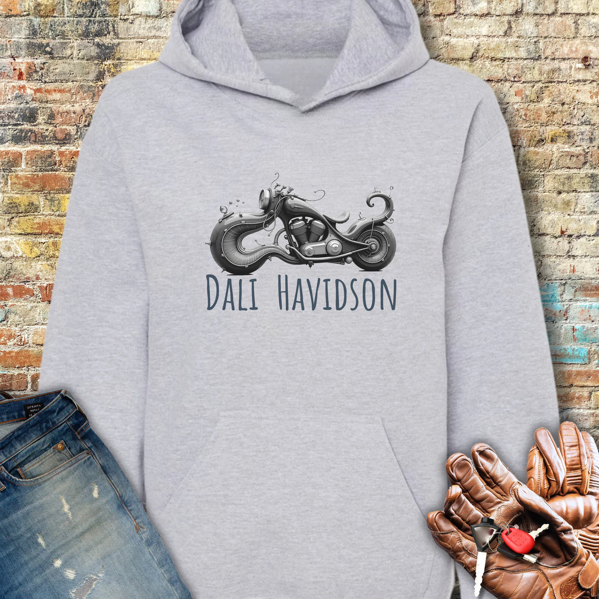 Dali Havidson Hoodie - Sport Grey