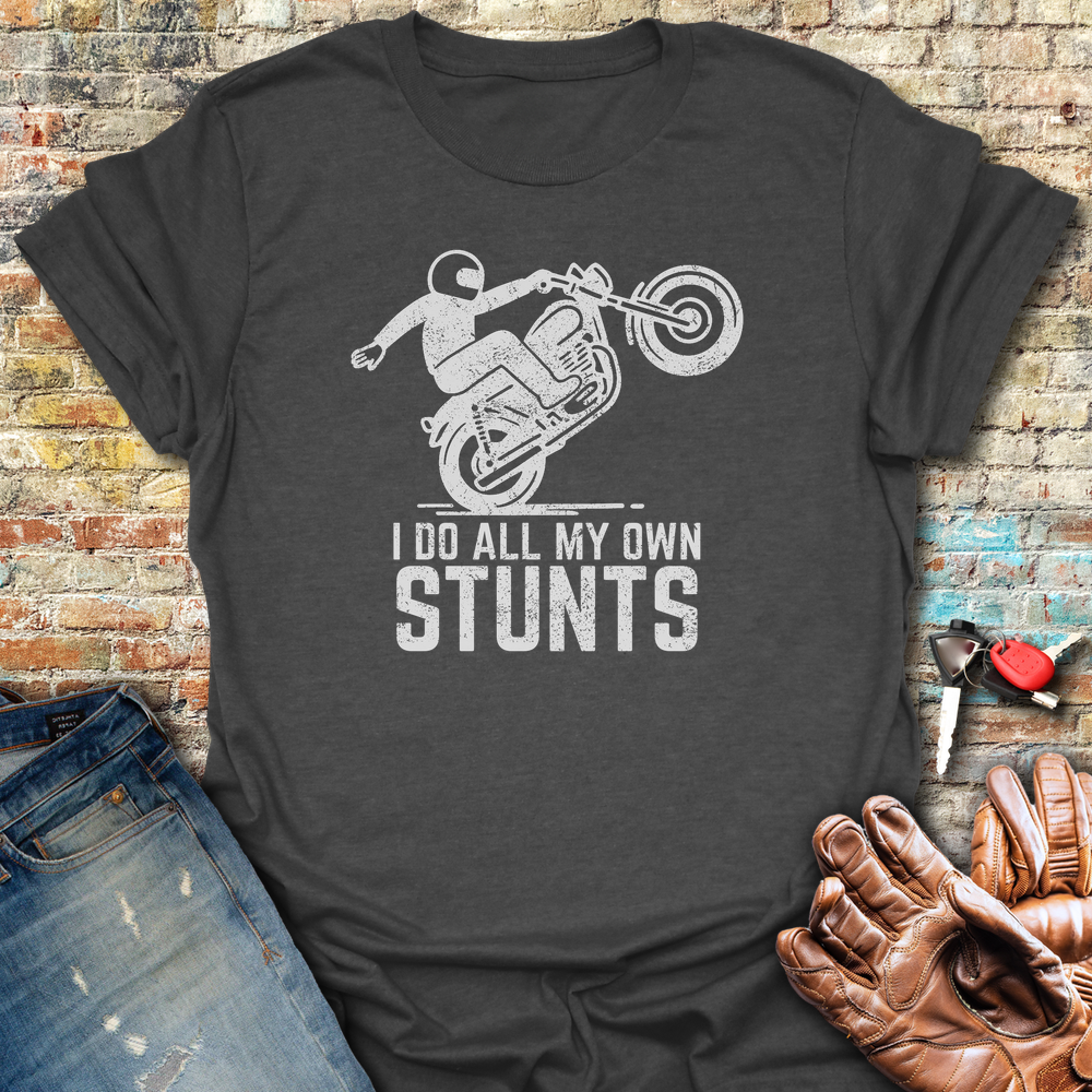 Stunts T-Shirt - Dark Heather