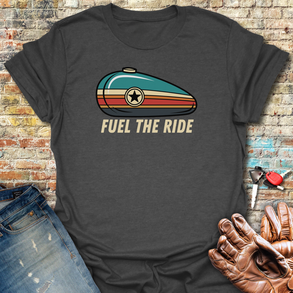 Fuel The Ride T-Shirt - Dark Heather