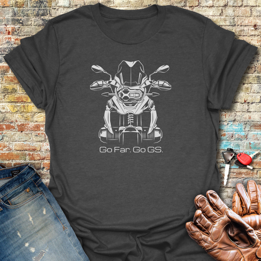 Go Far T-Shirt - Dark Heather