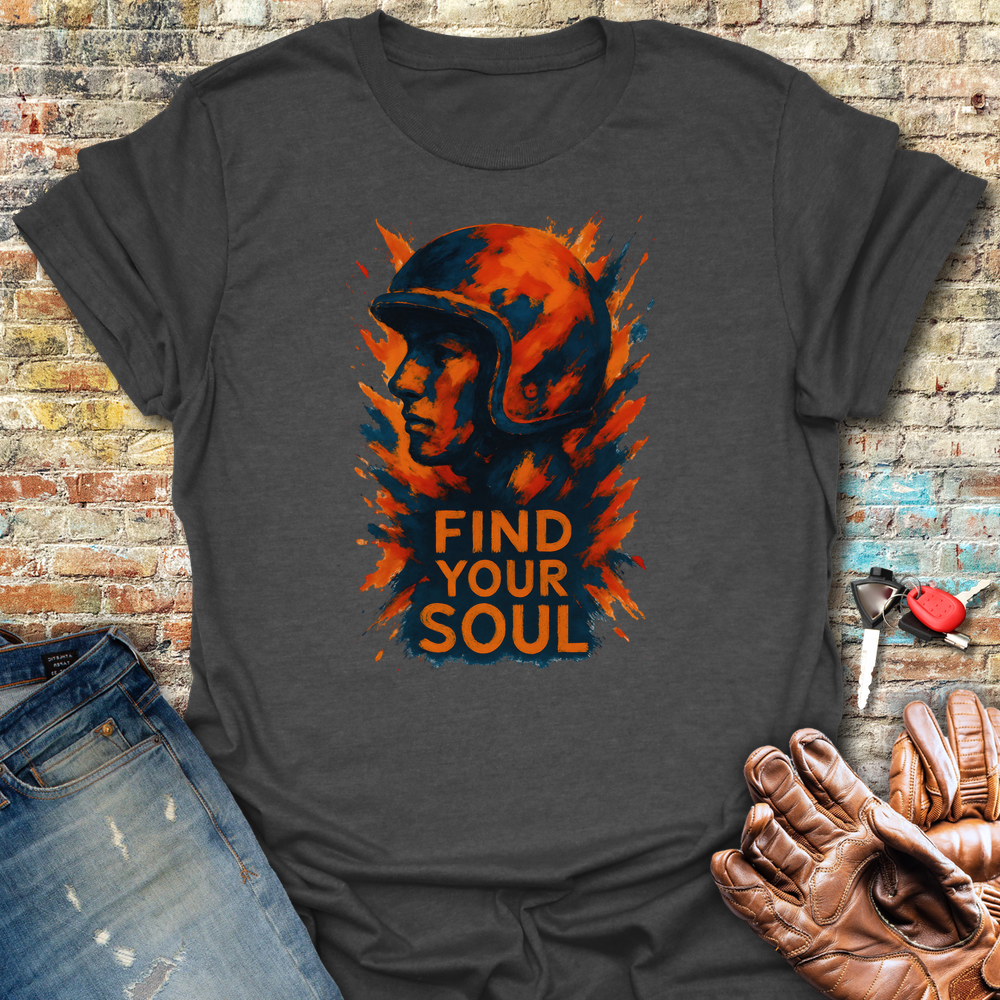 Find Your Soul T-Shirt - Dark Heather