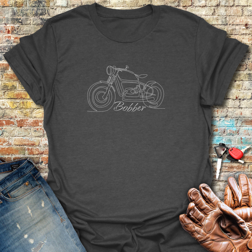 Bobber Line T-Shirt - Dark Heather