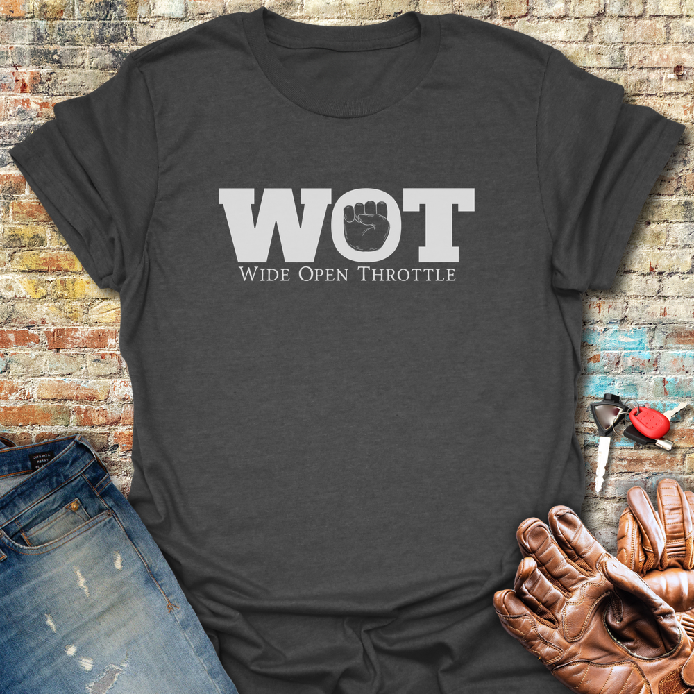 Wide Open T-Shirt - Dark Heather