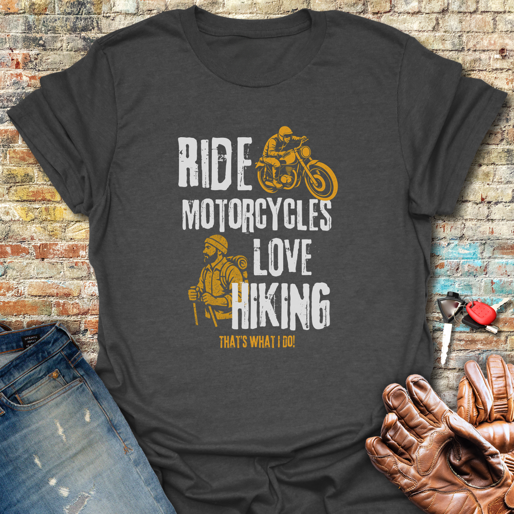 Love Hiking T-Shirt - Dark Heather