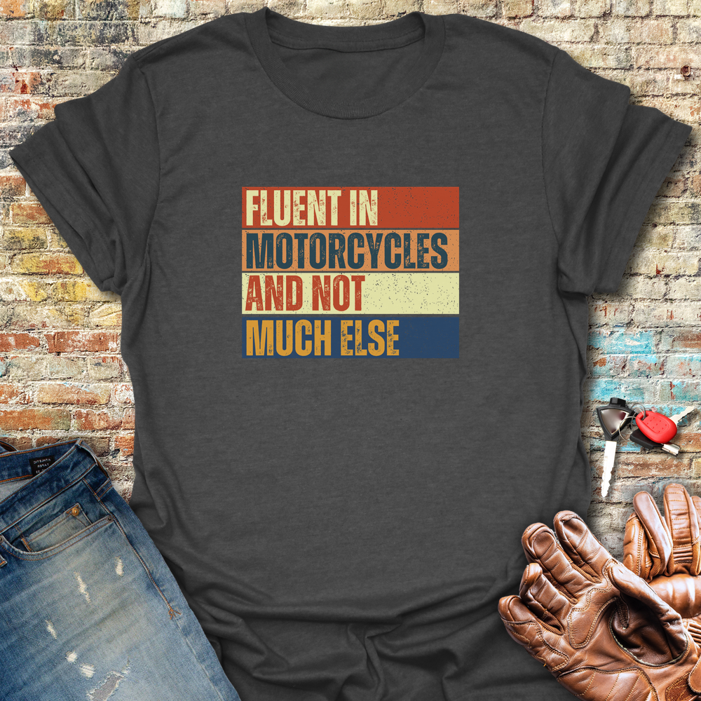 Fluent Block T-Shirt - Dark Heather
