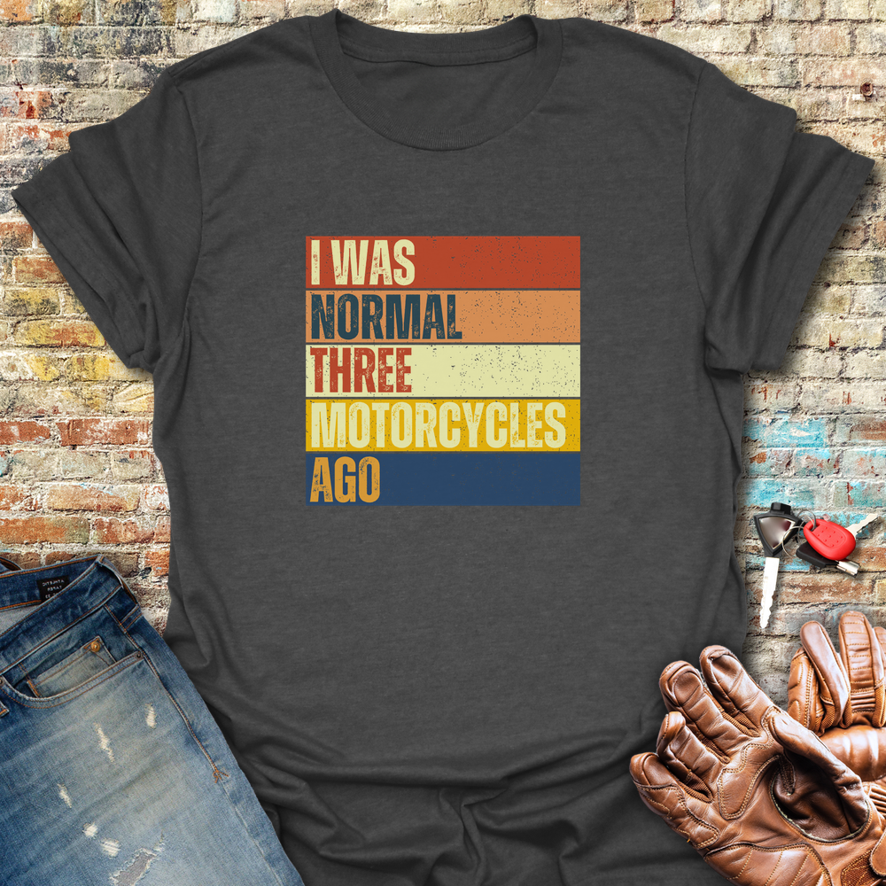 Normal Block T-Shirt - Dark Heather
