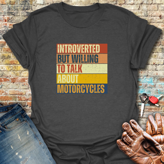 Introverted Block T-Shirt - Dark Heather