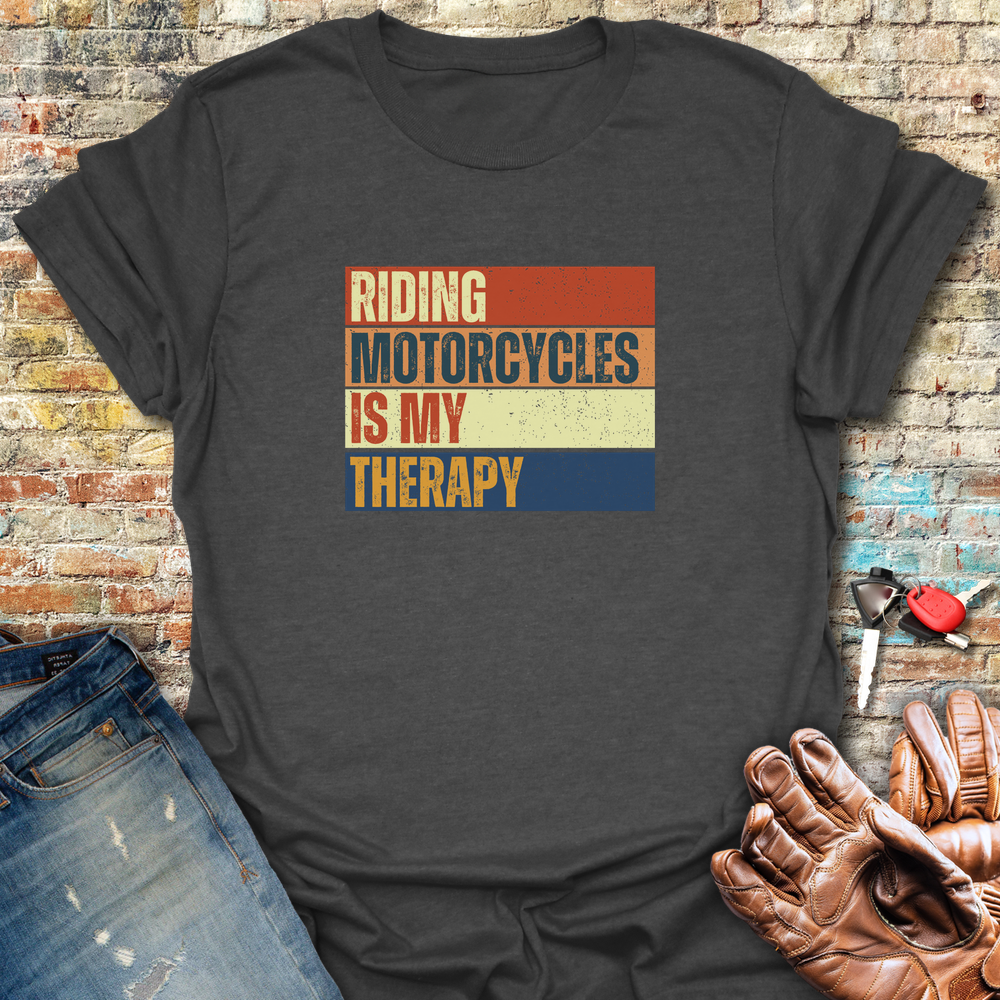 Therapy Block T-Shirt - Dark Heather