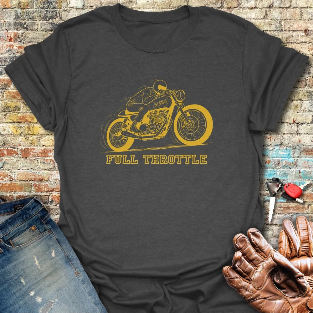 Full Throttle T-Shirt - Dark Heather