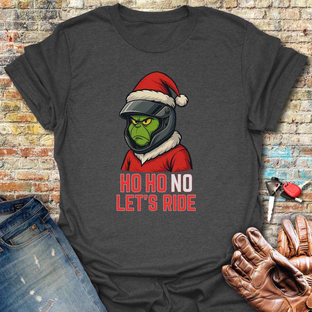 Ho Ho No T-Shirt - Dark Heather