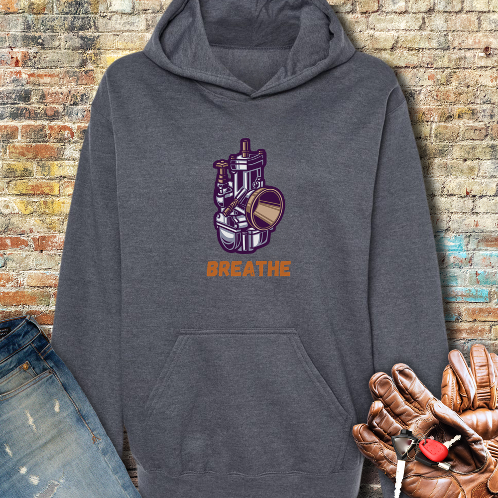 Breathe Hoodie - Dark Heather