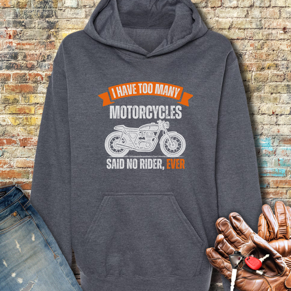 Too Many Hoodie - Dark Heather