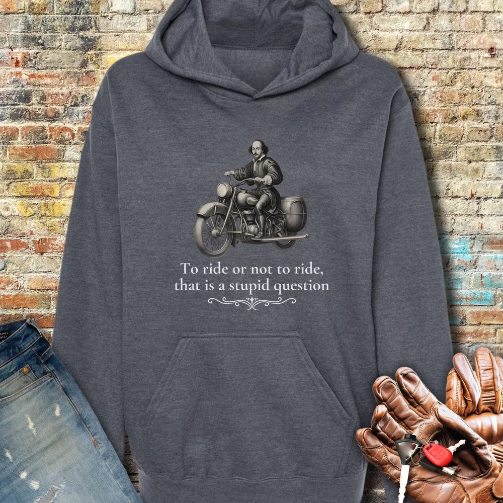 The Bard Hoodie - Dark Heather