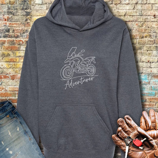 Adventurer Line Hoodie - Dark Heather