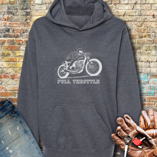 Full Throttle Hoodie - Dark Heather