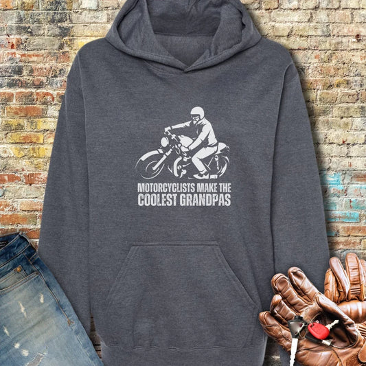Coolest Grandpas Hoodie - Dark Heather