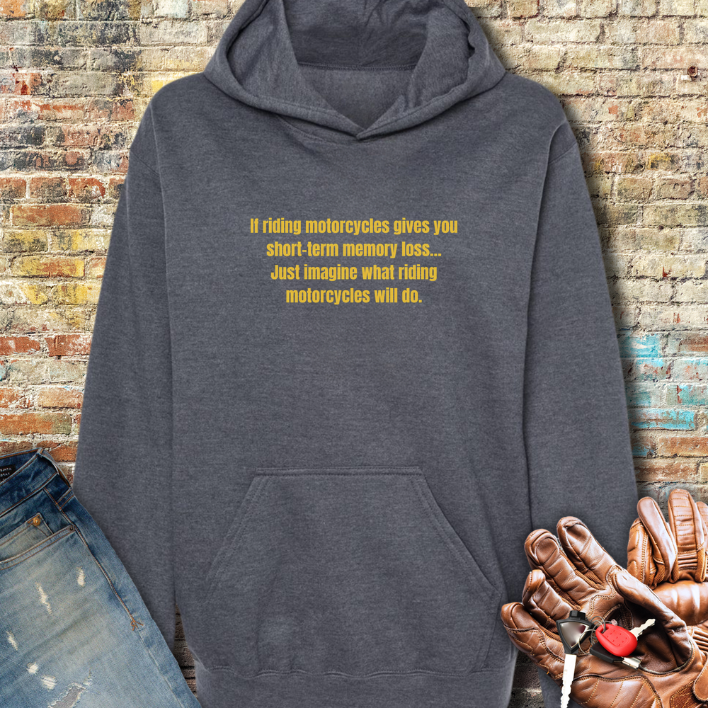 Memory Loss Hoodie - Dark Heather