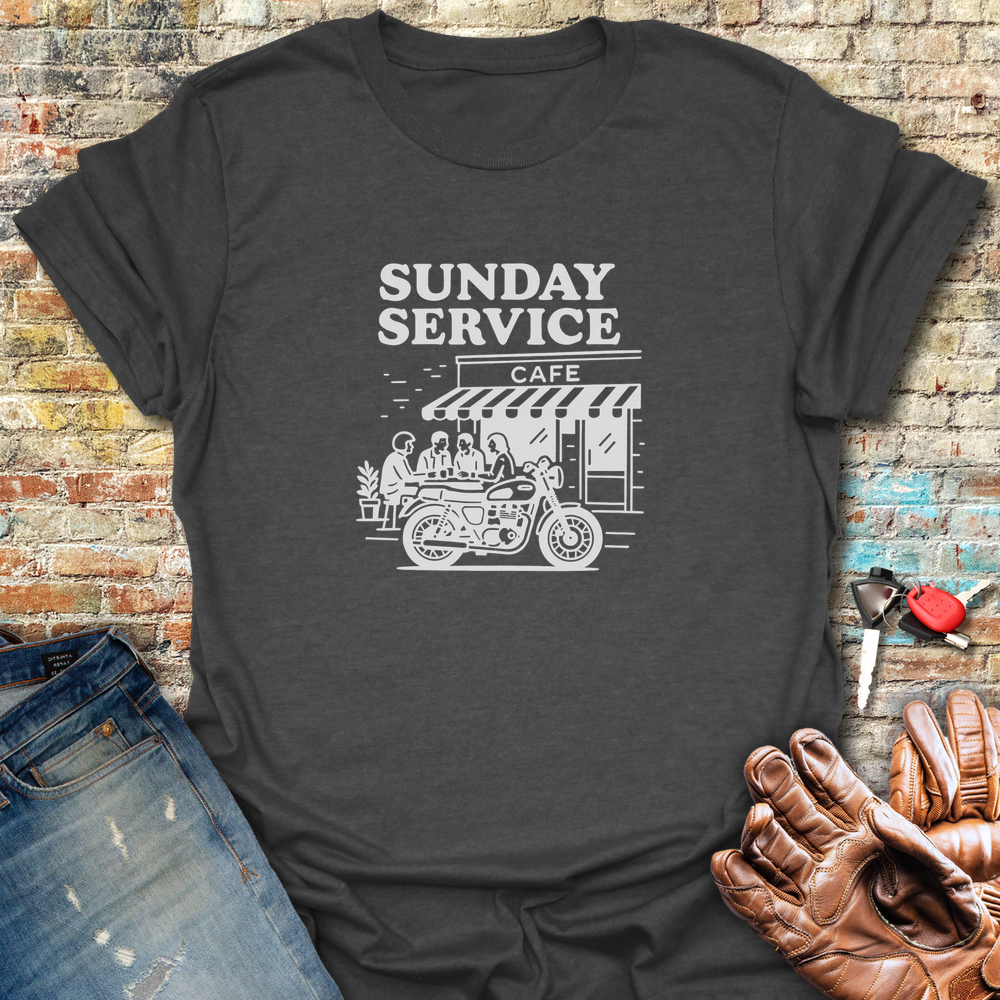 Coffee Run T-Shirt - Dark Heather