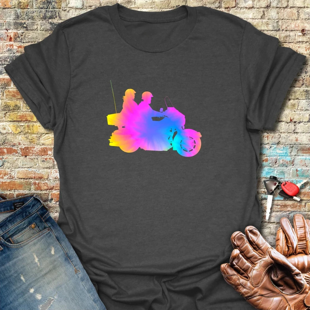 Paint Explosion T-Shirt - Dark Heather