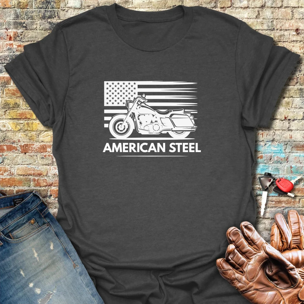 American Steel T-Shirt - Dark Heather