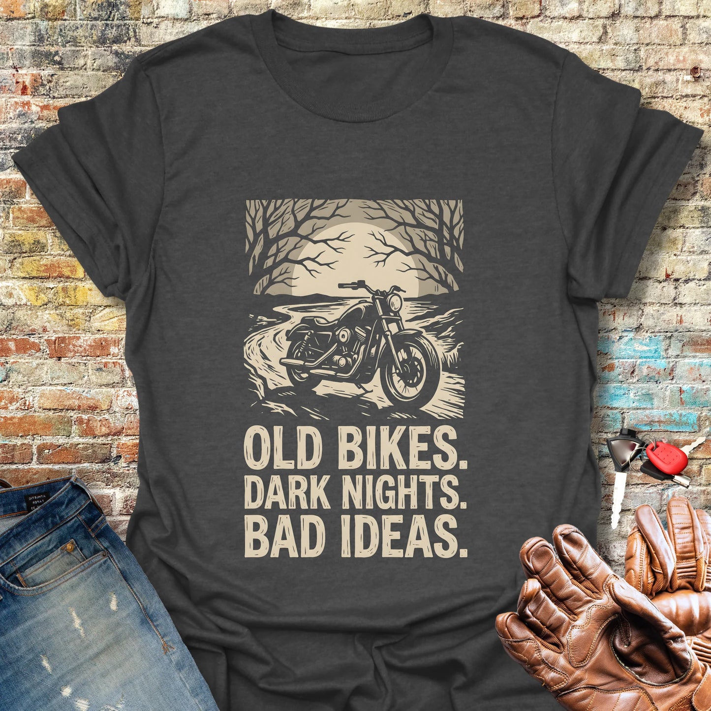 Dark Nights T-Shirt - Dark Heather