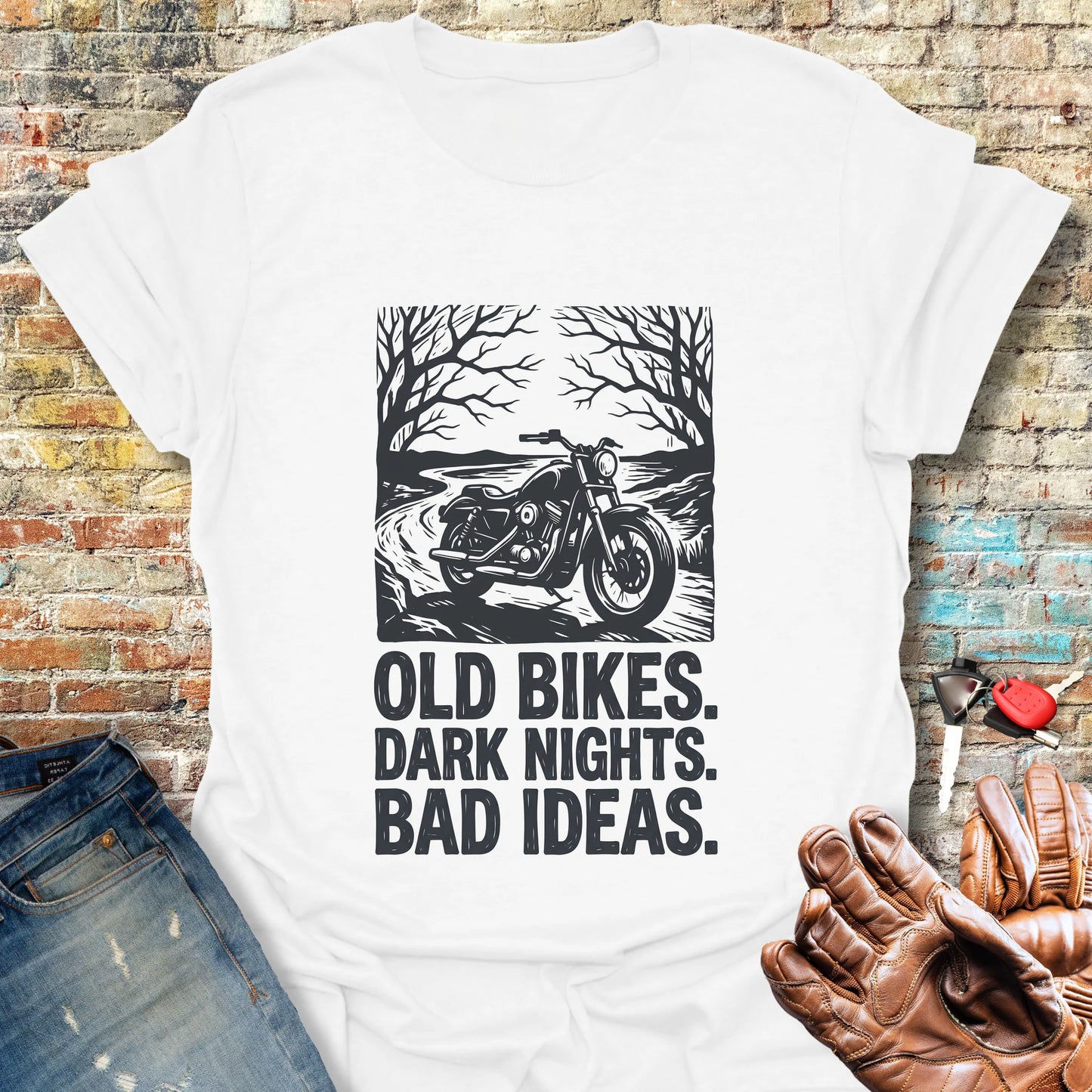 Dark Nights T-Shirt - White