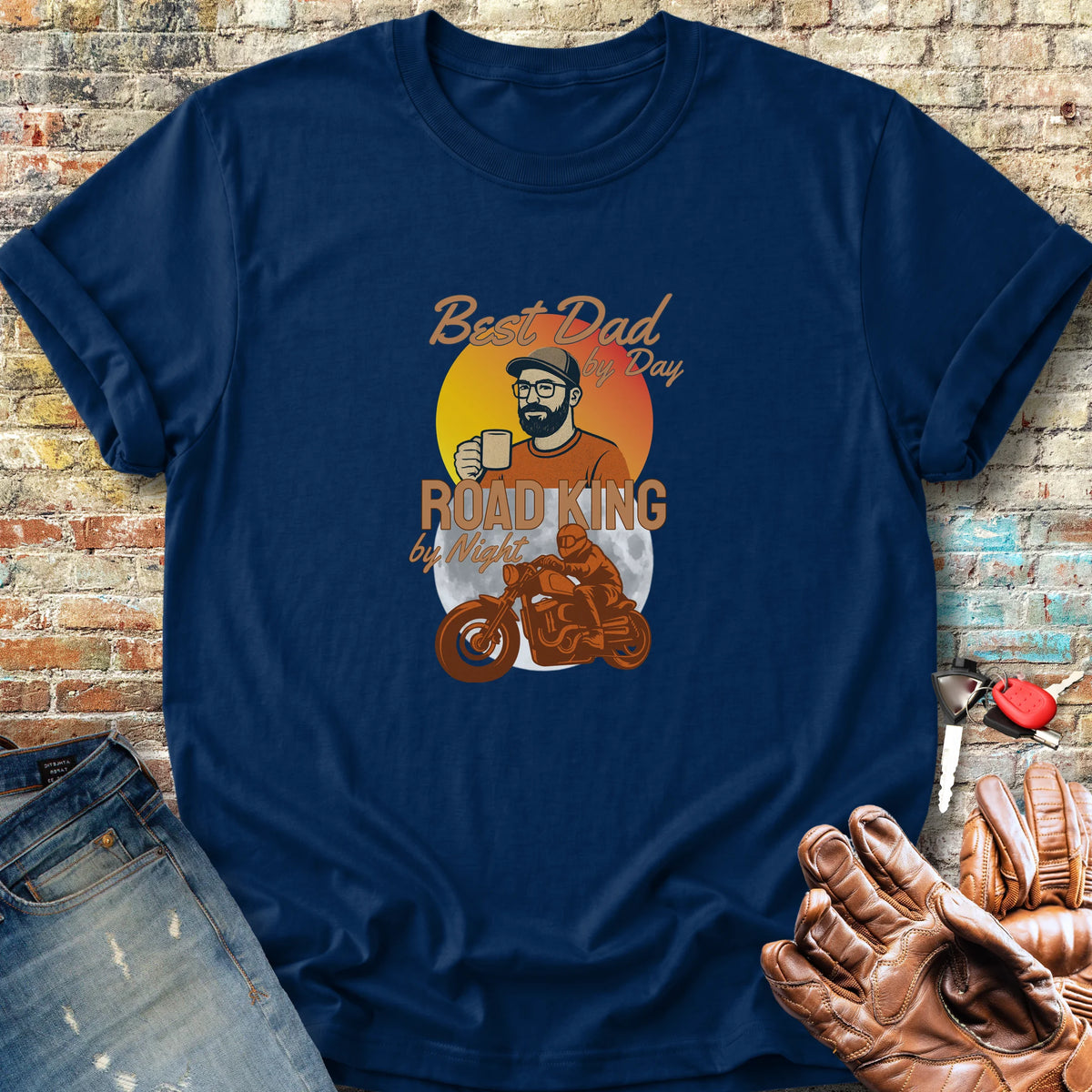 Day Night Classic T-Shirt - Navy