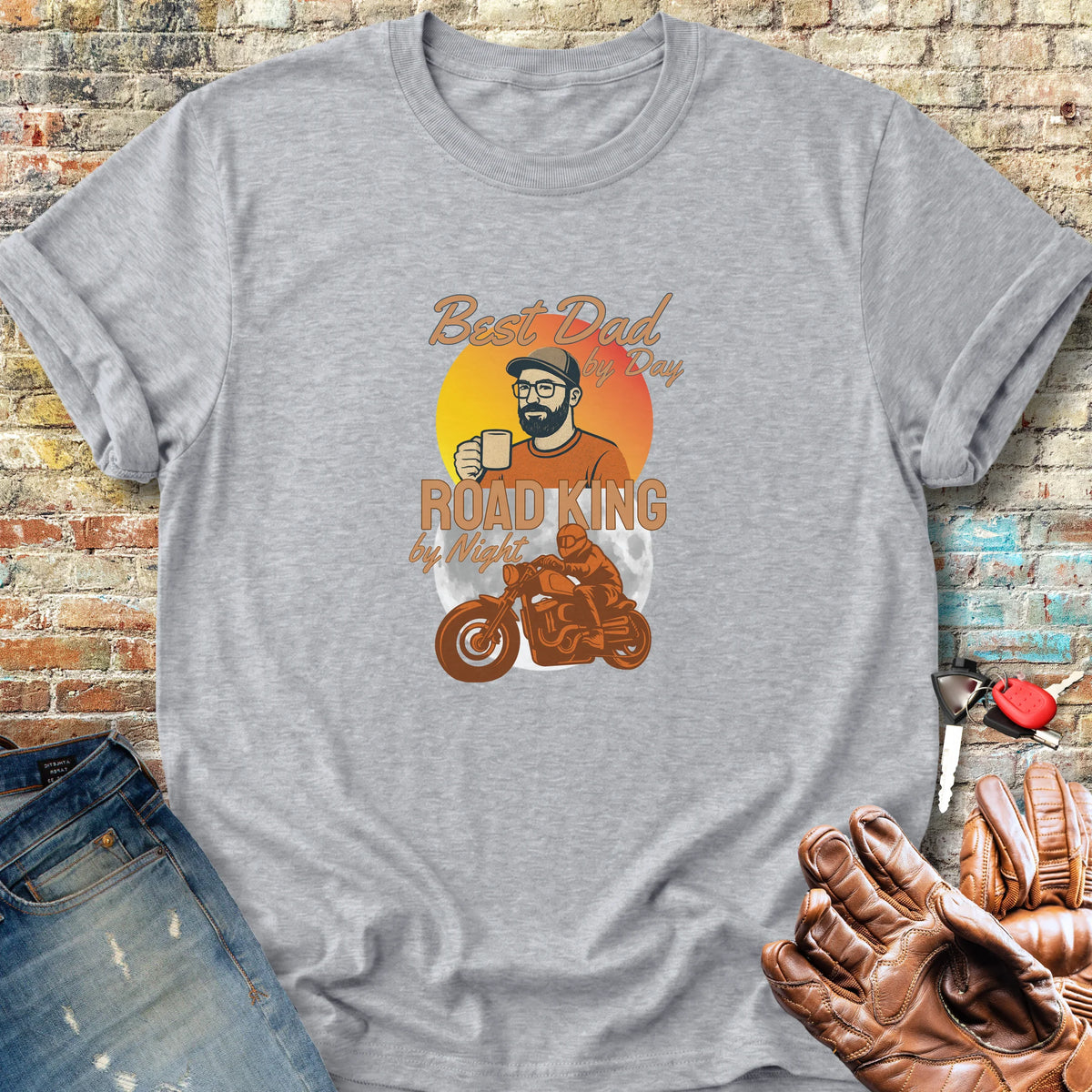 Day Night Classic T-Shirt - Sport Grey