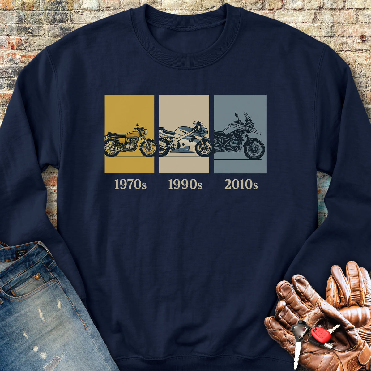 Decades Sweatshirt - Navy