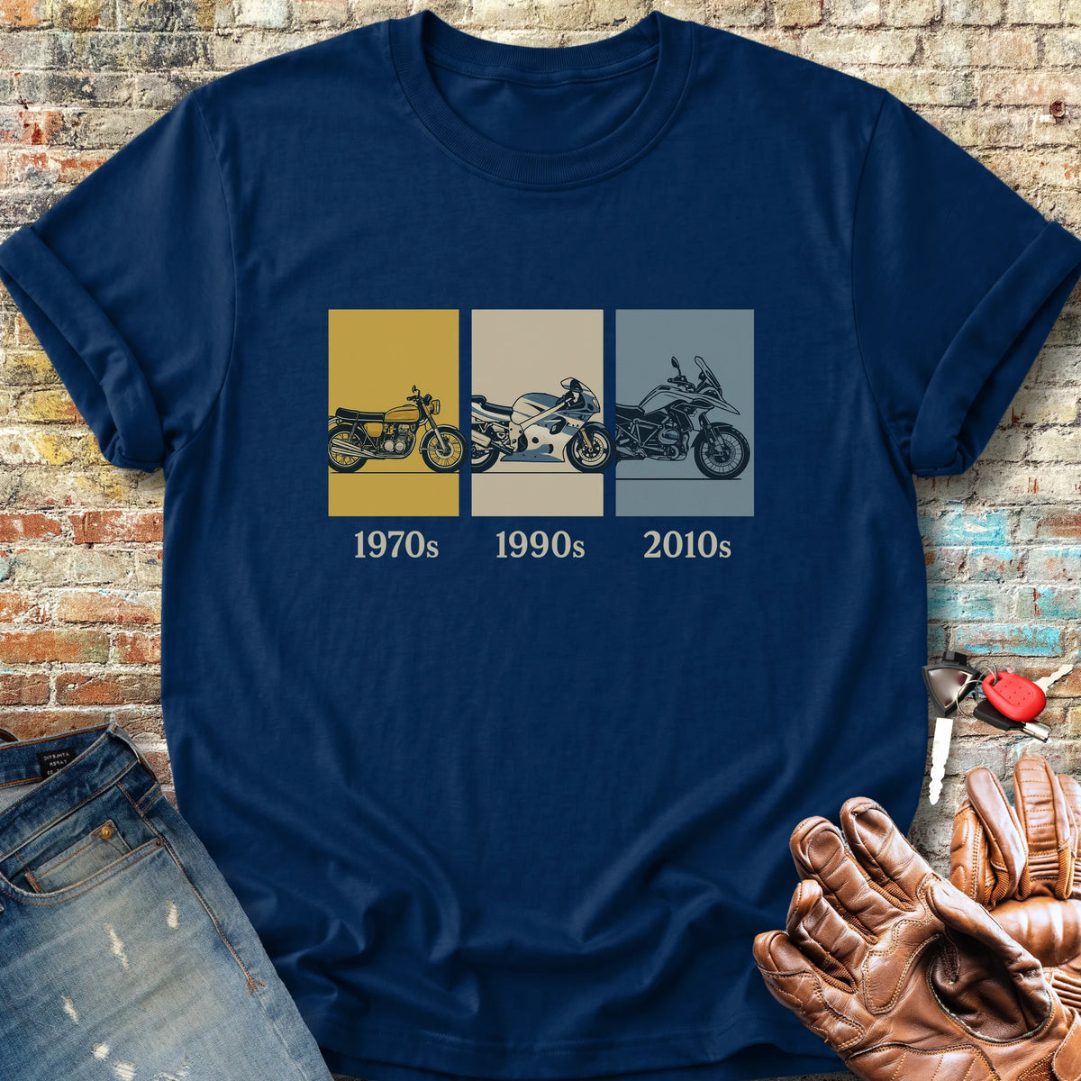 Decades Classic T-Shirt - Navy