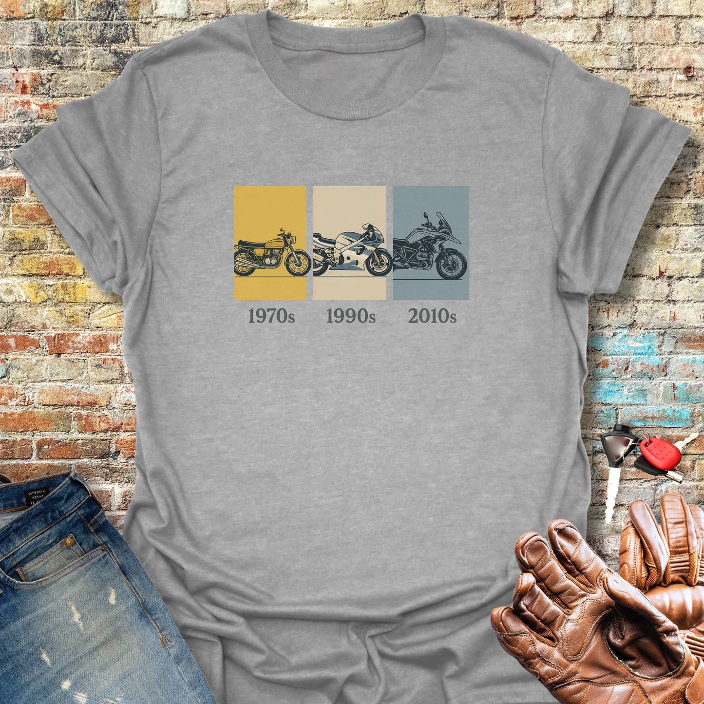 Decades T-Shirt - Sport Grey