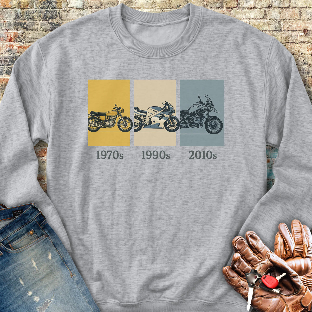 Decades Sweatshirt - Sport Grey