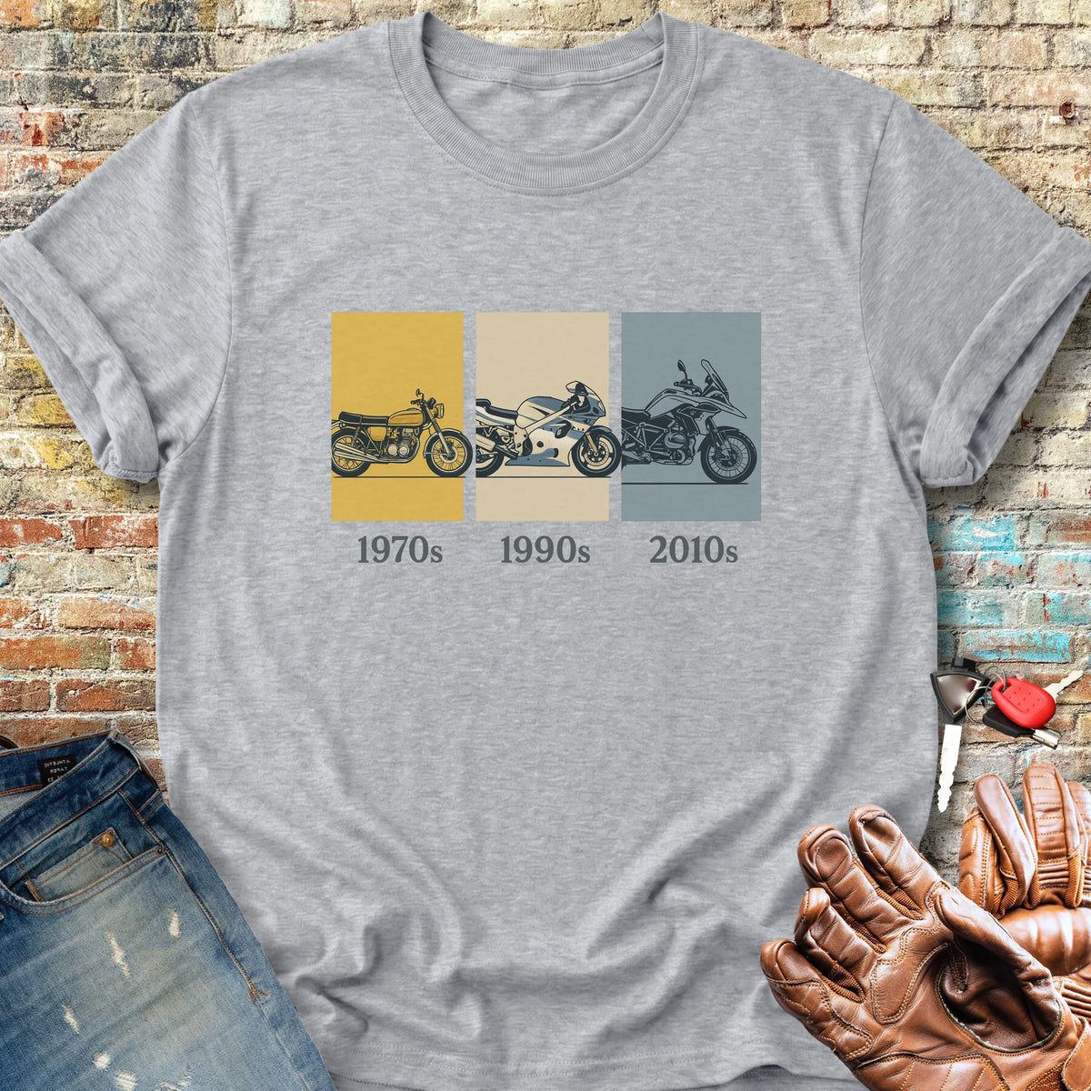 Decades Classic T-Shirt - Sport Grey