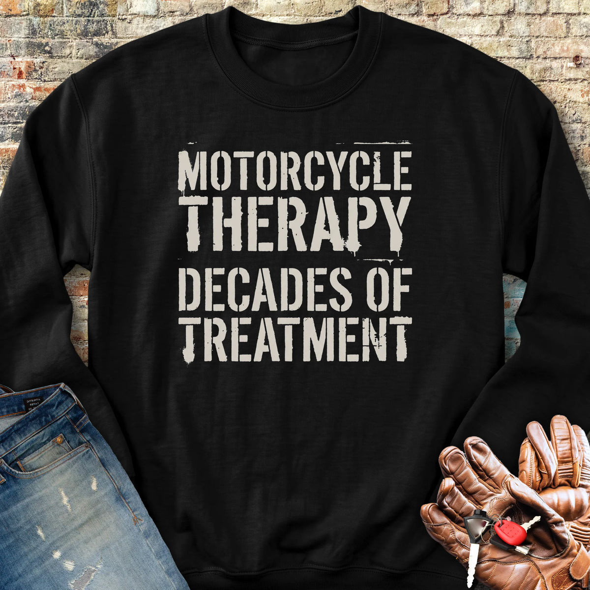 Decades Of Treatment Sweatshirt - Black