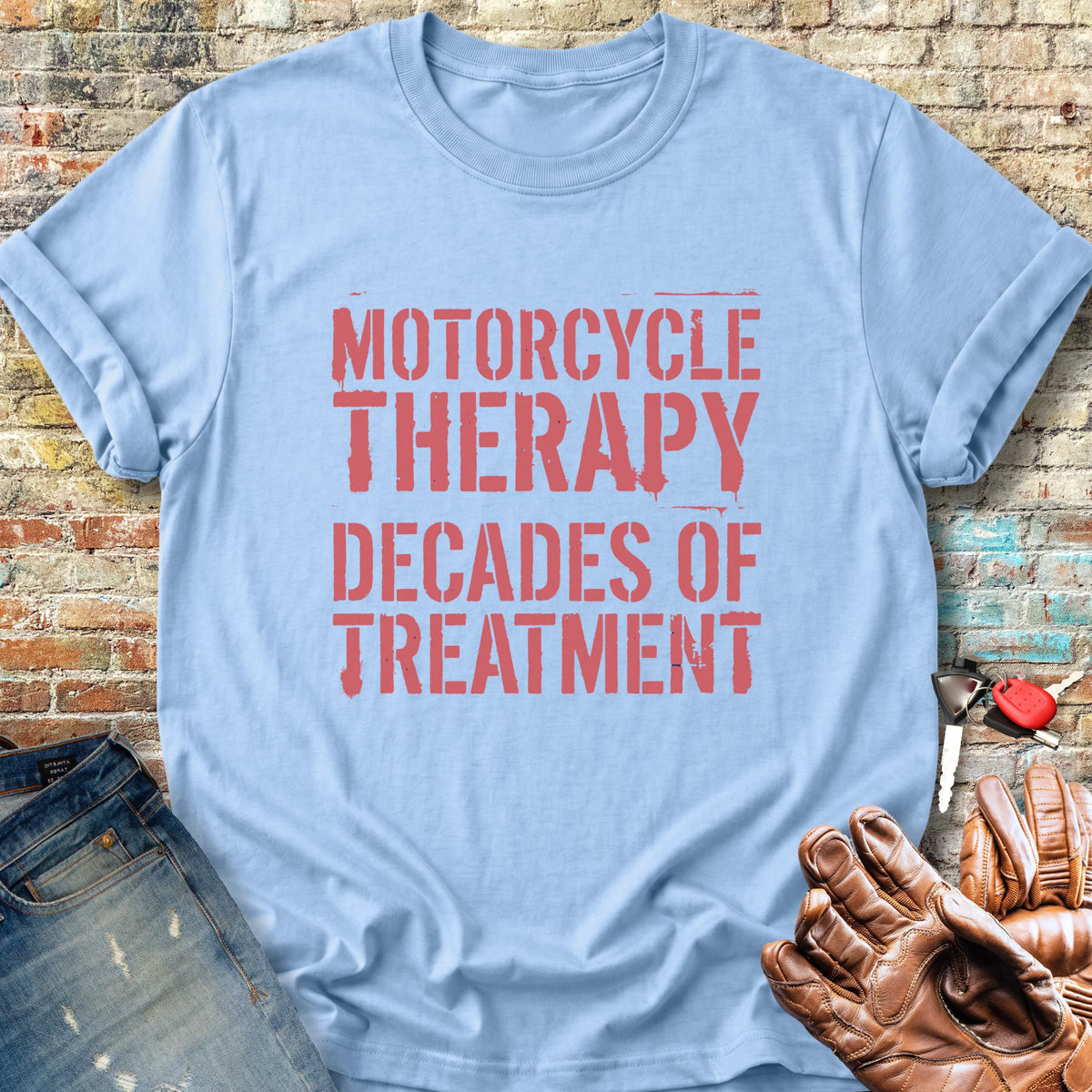 Decades Of Treatment Classic T-Shirt - Light Blue