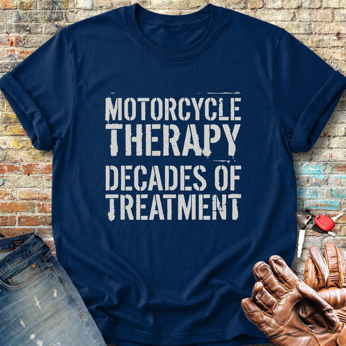 Decades Of Treatment Classic T-Shirt - Navy