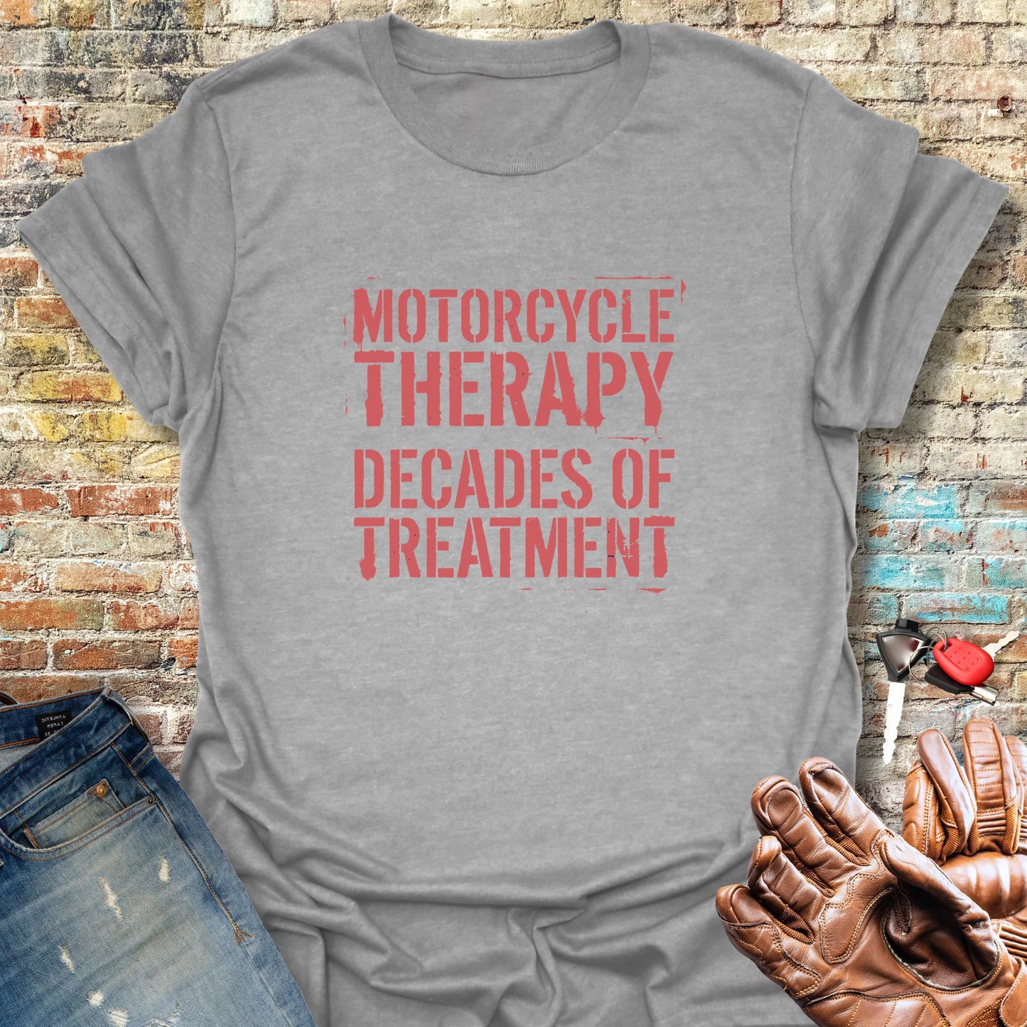 Decades Of Treatment T-Shirt - Sport Grey