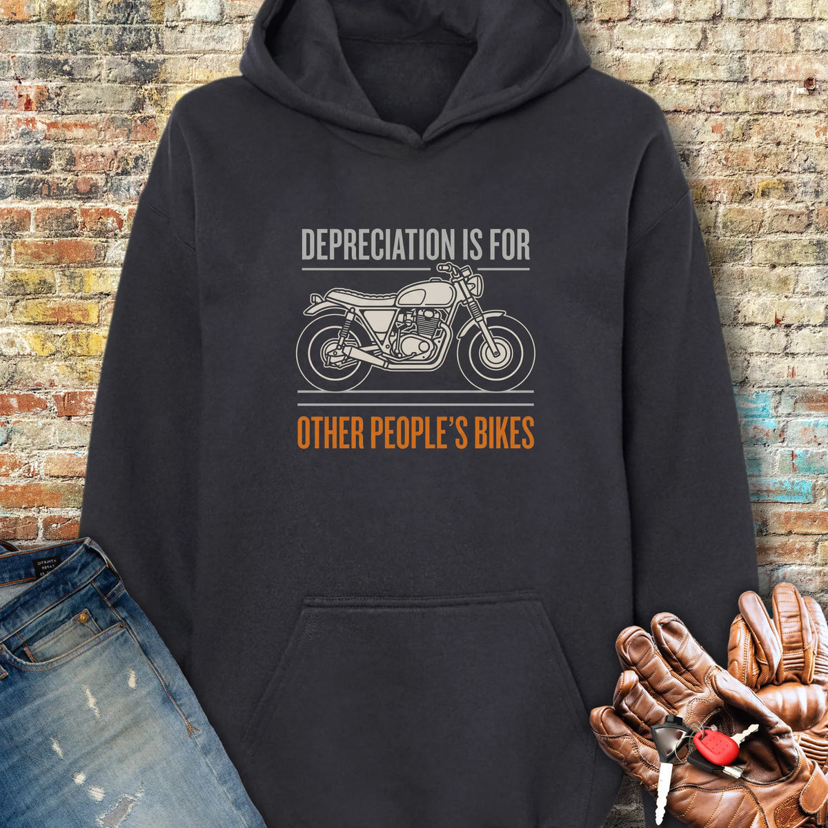 Depreciation Hoodie - Black