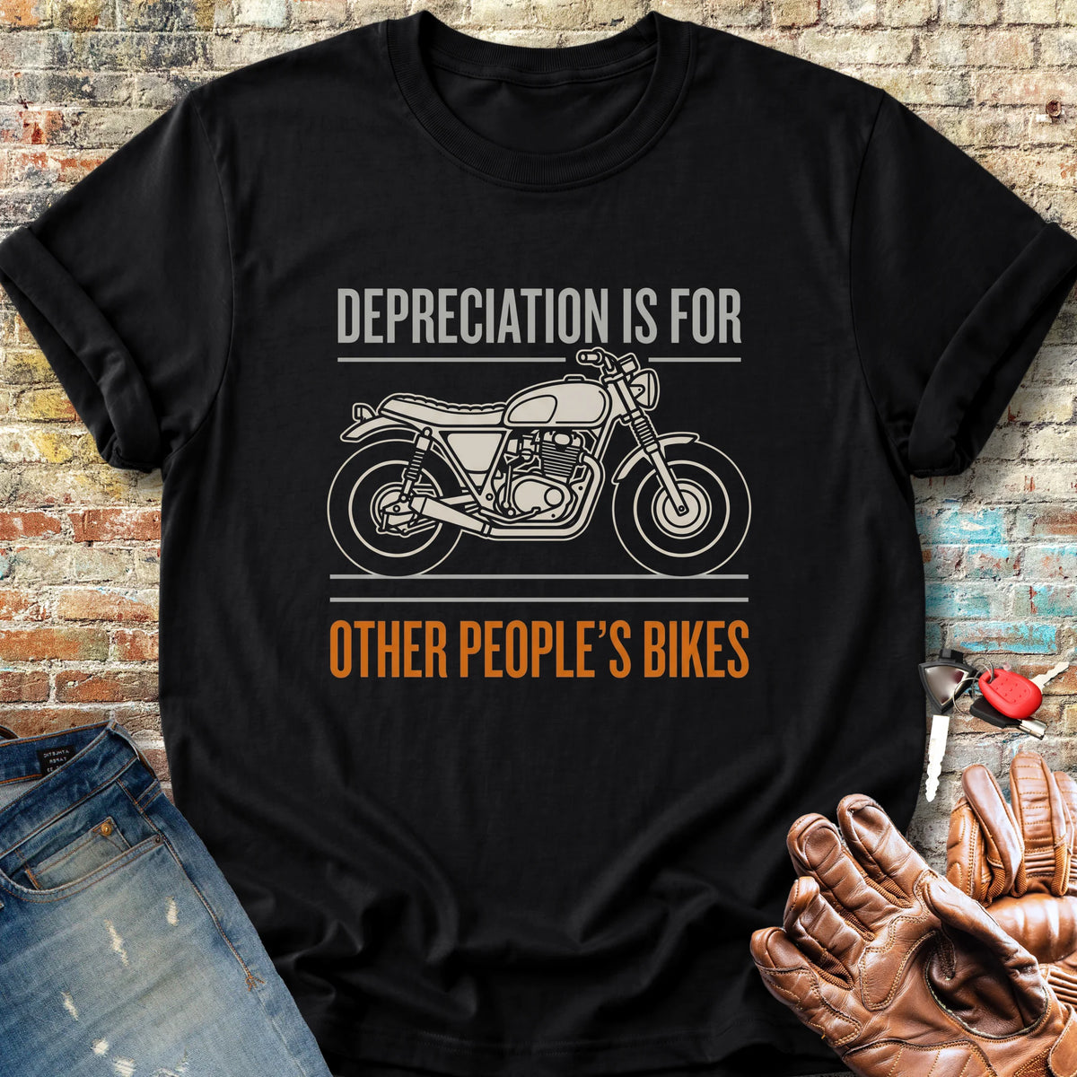 Depreciation Classic T-Shirt - Black
