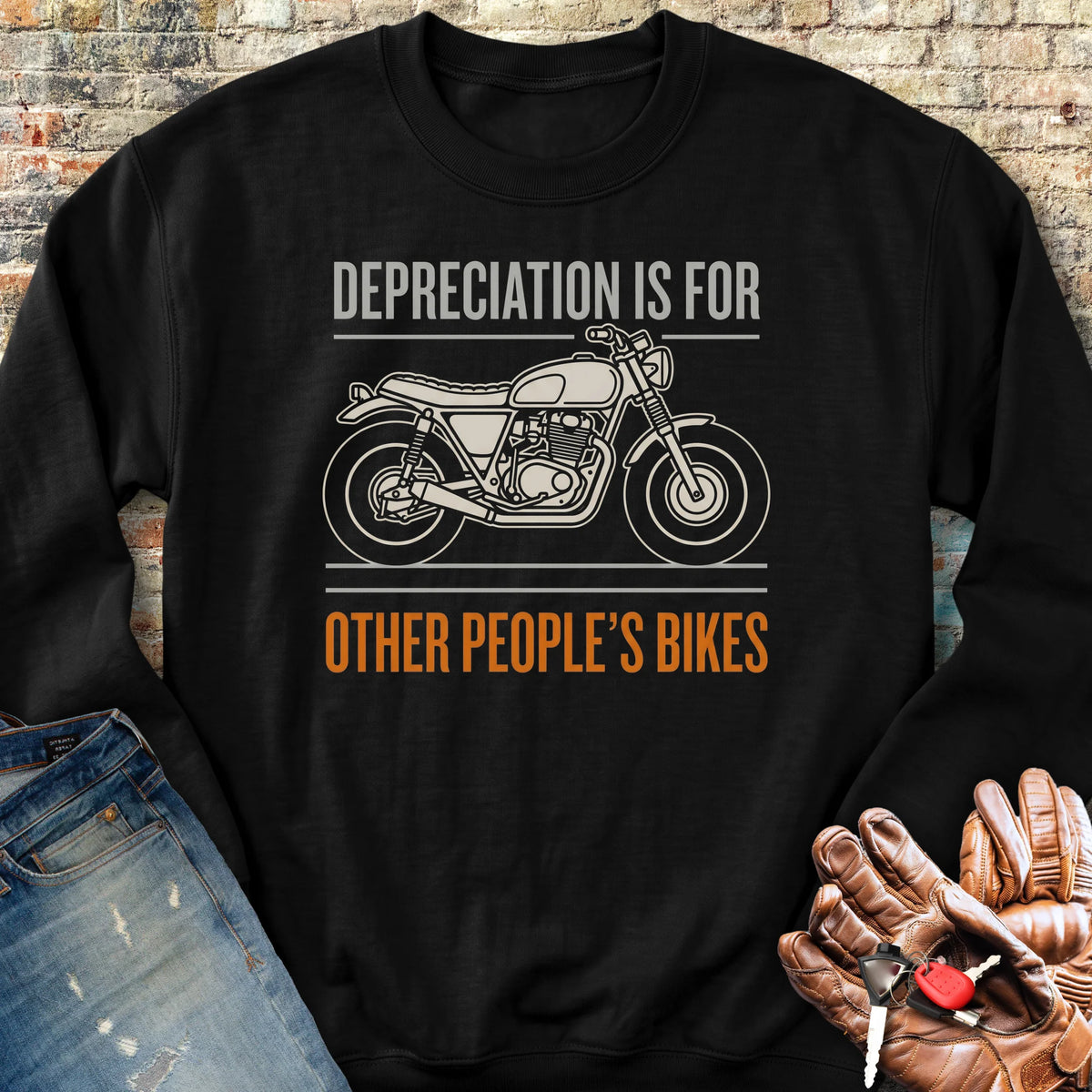 Depreciation Sweatshirt - Black