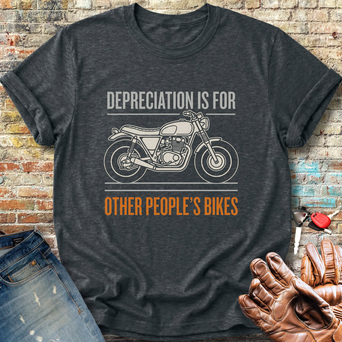 Depreciation Classic T-Shirt - Dark Heather