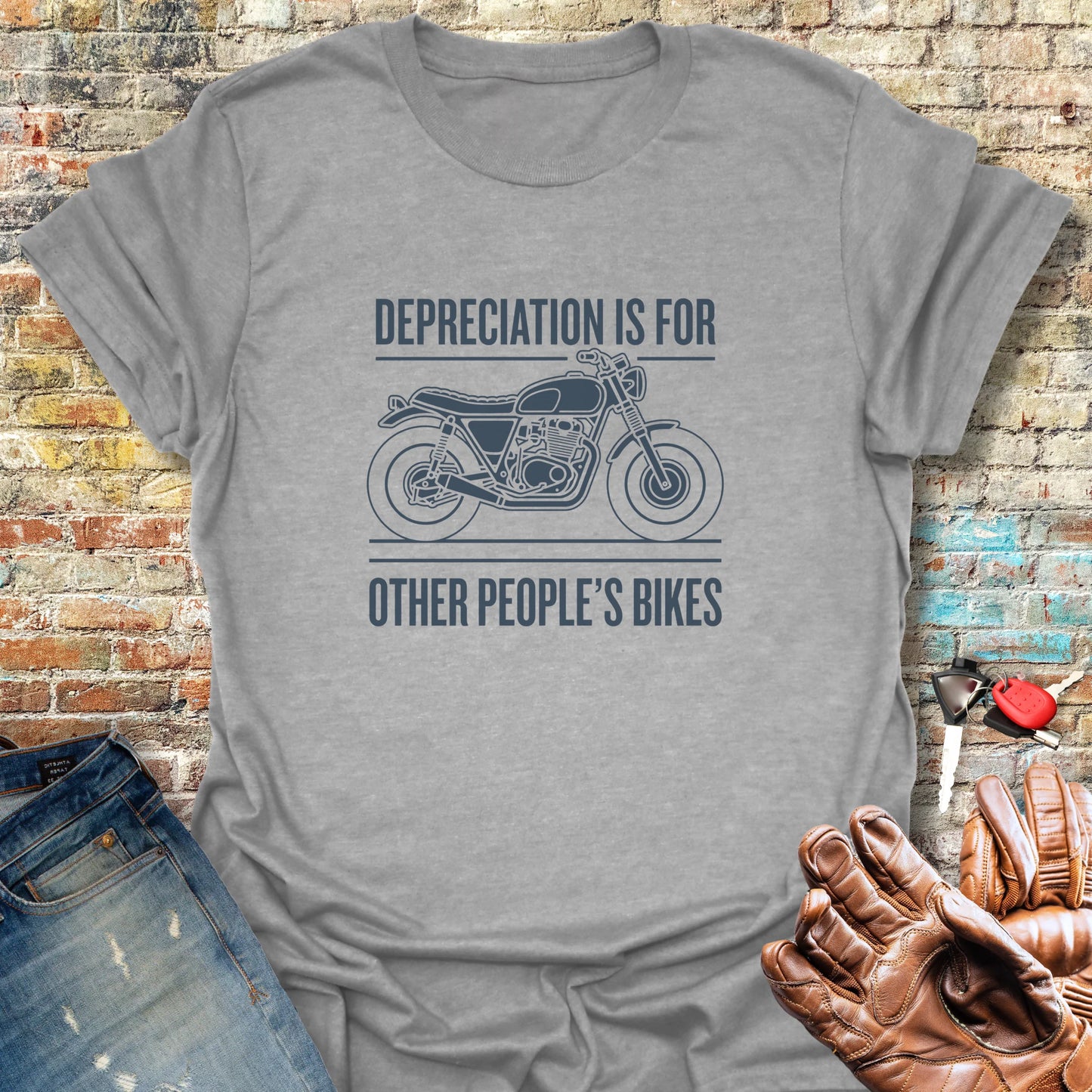 Depreciation T-Shirt - Sport Grey