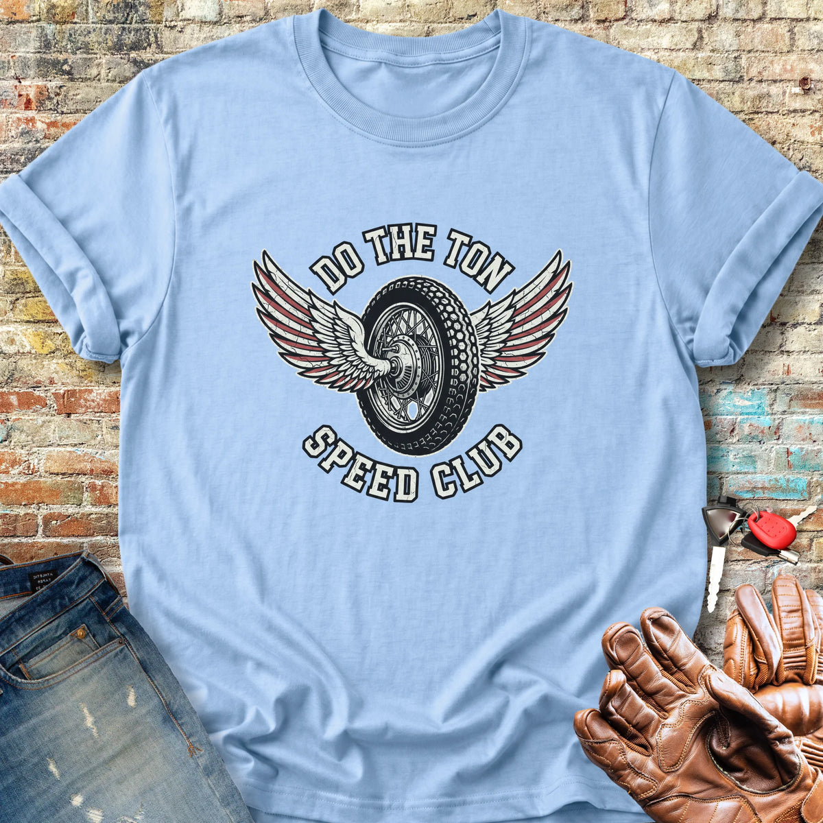 Do The Ton Classic T-Shirt - Light Blue